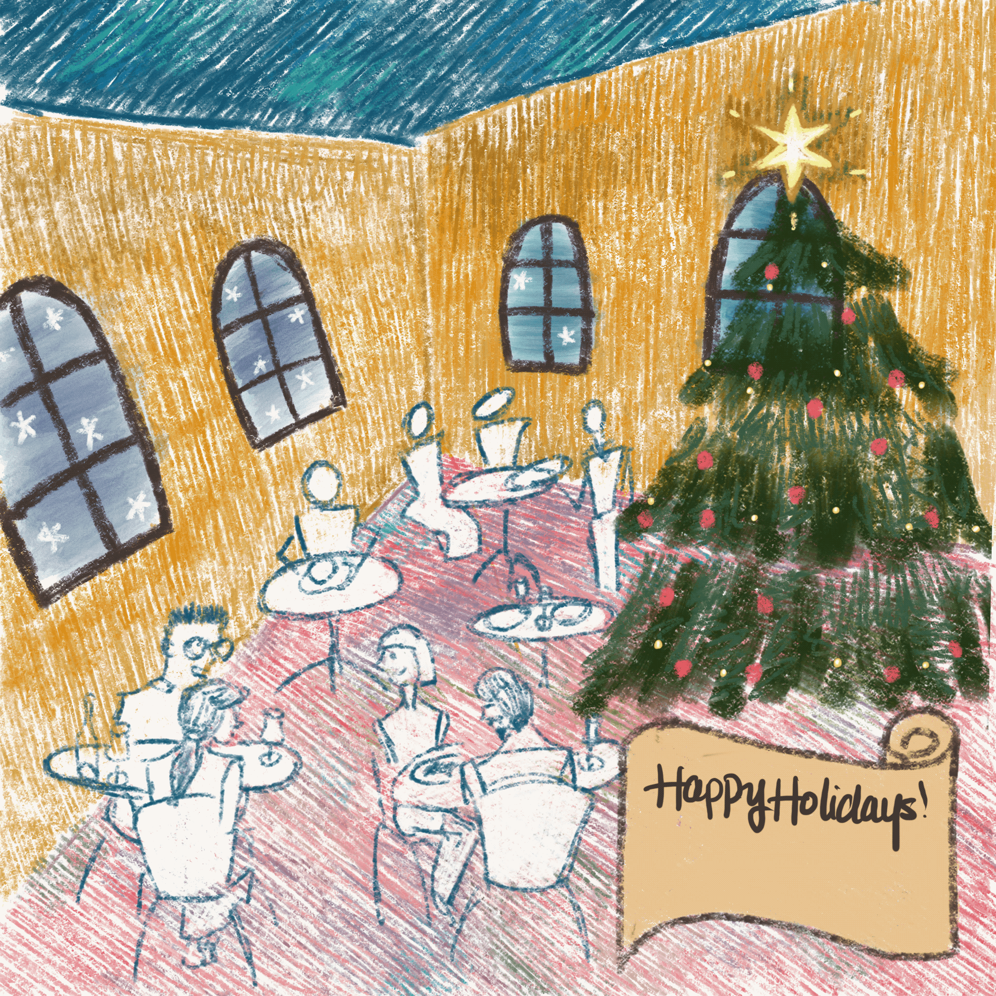 Holiday card for loved ones - 2024