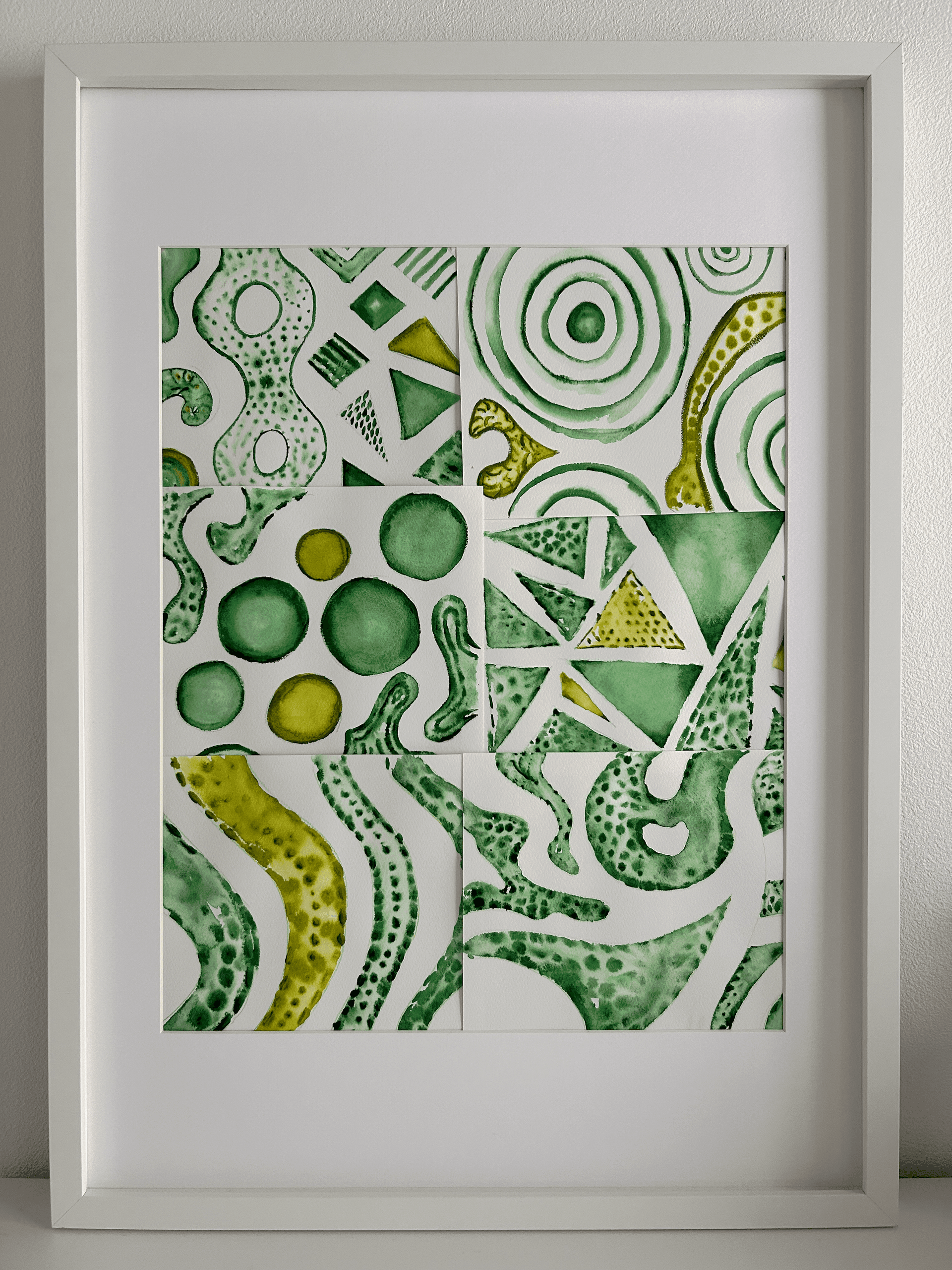 picklejuice picklejuice picklejuice - watercolor on cotton paper